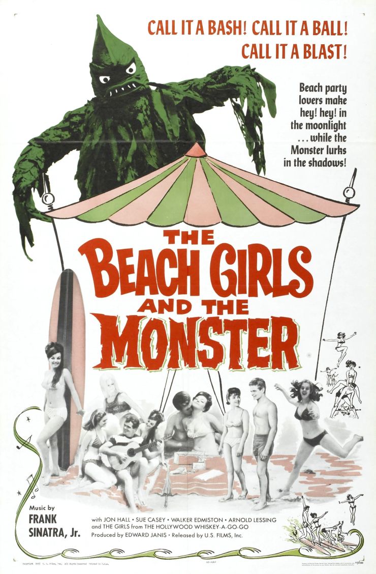 Beach Girls And Monster