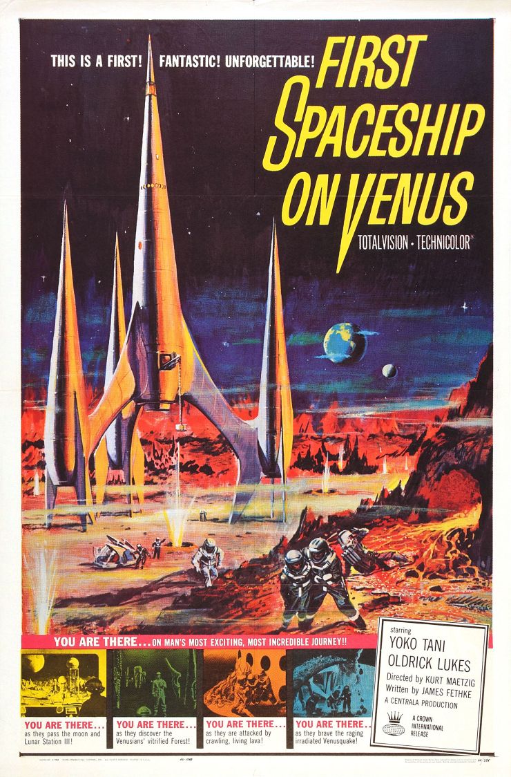 First Spaceship On Venus